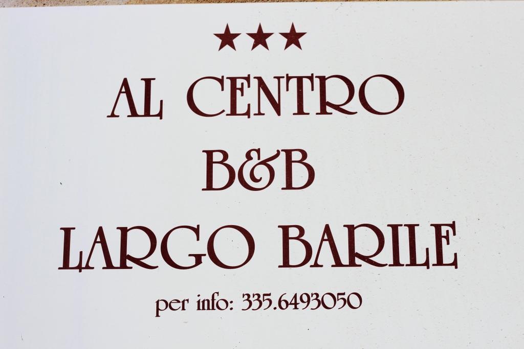 B&B Largo Barile Caltanissetta Eksteriør bilde
